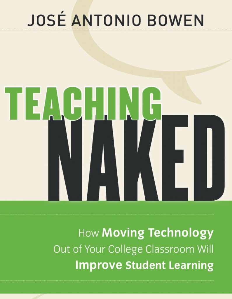 Teaching Naked cover José Antonio Bowen